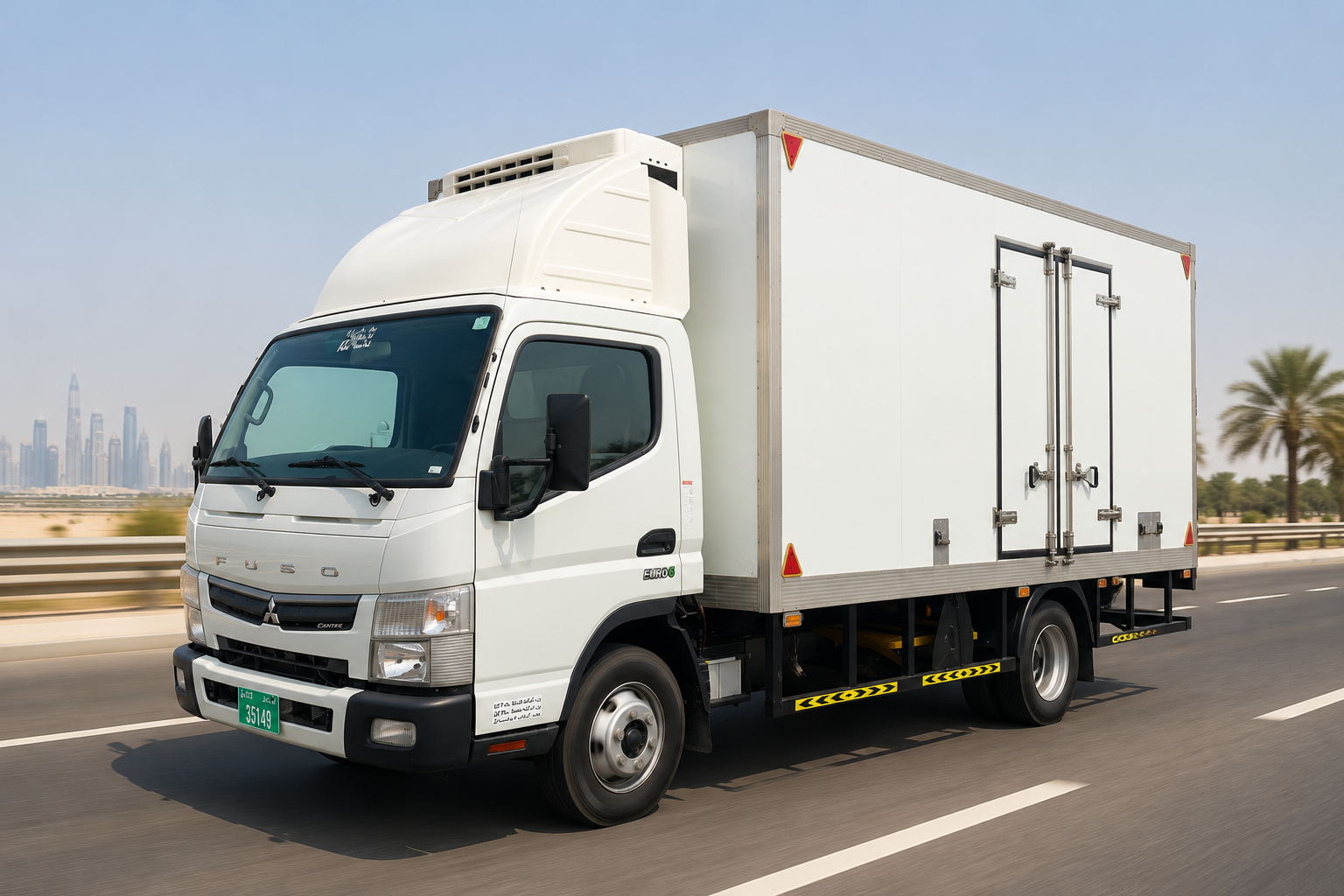 Freezer vehicle transport service